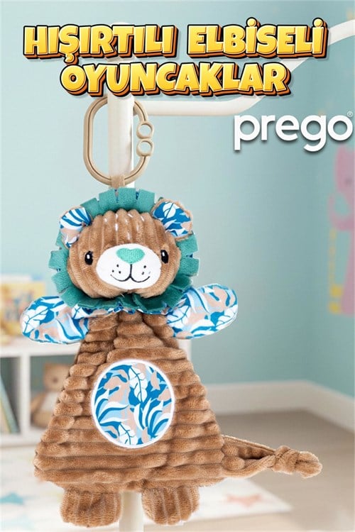 Prego Hışırtılı Elbiseli Oyuncaklar Aslan P210598