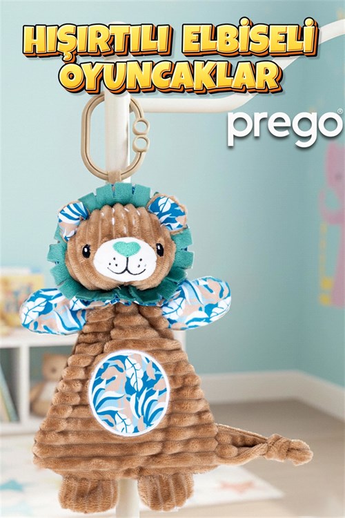 Prego Hışırtılı Elbiseli Oyuncaklar Aslan P210598