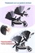 Prego İbiza Pro İkiz Bebek Arabası Siyah 2071