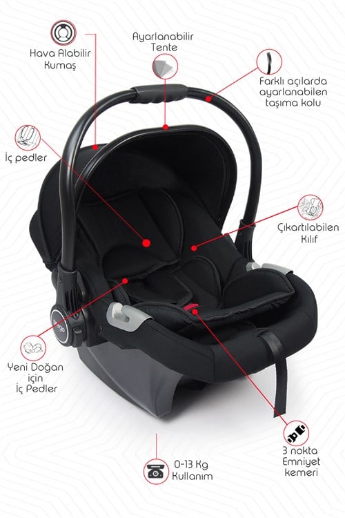 Prego İbiza Pro Oto Koltuğu