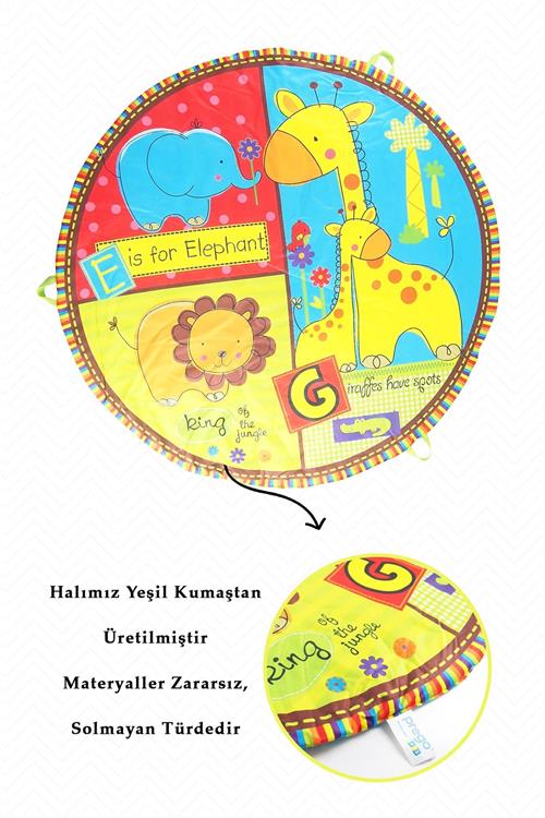 Prego Işıklı Bahçe Oyun Parkı Halısı PY605