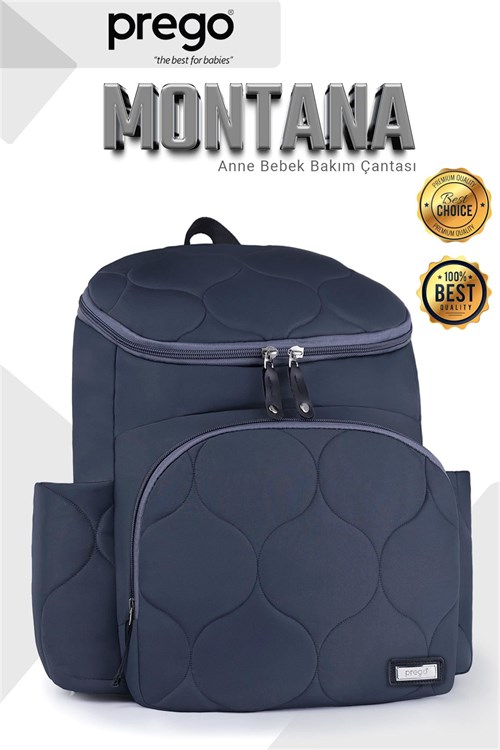 Prego Montana Bebek Bakım Çantası Gri 3084