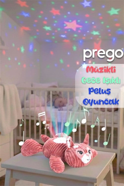 Prego Müzikli ve Gece Işıklı Ceylan P210622