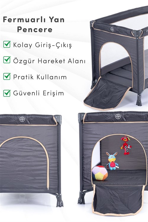 Prego Odessa Oyun Parkı Füme 60*120 Cm 8064