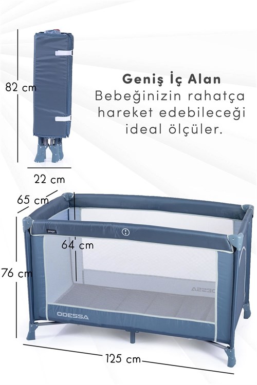 Prego Odessa Oyun Parkı Yeşil 60*120 Cm 8064