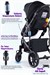 Prego Range Pro I-Size Travel Bebek Arabası Siyah SL-668