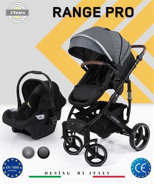 Prego Range Pro Travel Sistem Bebek Arabası 2096 Gri