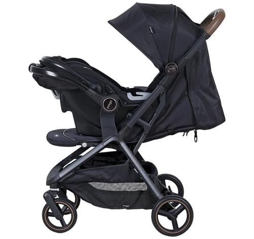 Prego Smart Fold Travel Bebek Arabası Siyah