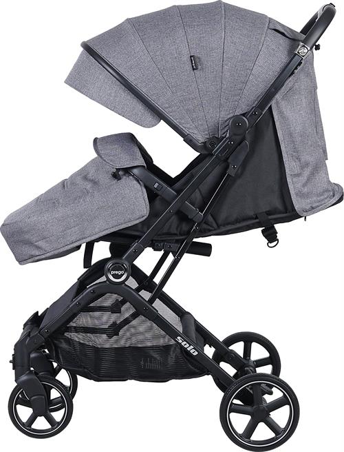 Prego Solo Tek Yönlü Bebek Arabası Gri
