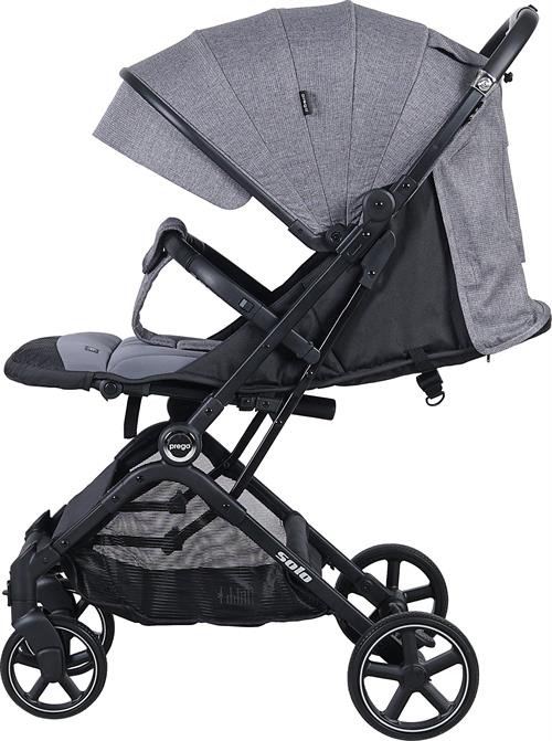 Prego Solo Tek Yönlü Bebek Arabası Gri