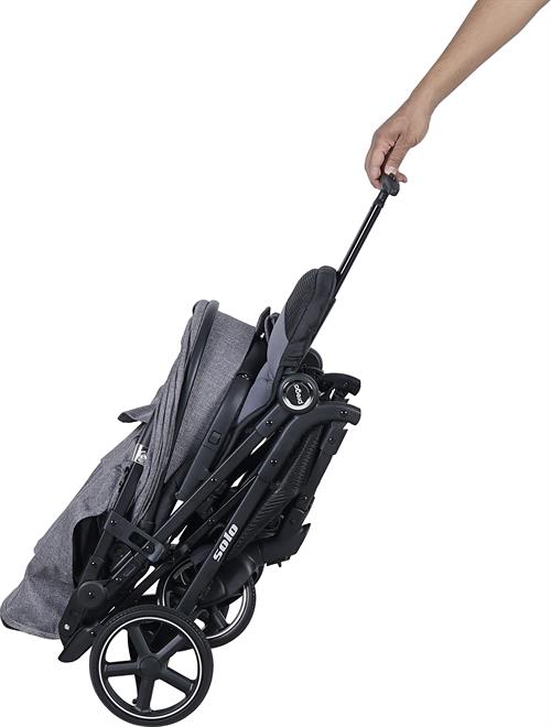 Prego Solo Tek Yönlü Bebek Arabası Gri