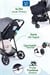 Prego Stein Portbebeli Travel Bebek Arabası Gri 2097