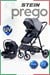 Prego Stein Portbebeli Travel Bebek Arabası Gri 2097