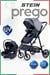 Prego Stein Portbebeli Travel Bebek Arabası Gri 2097