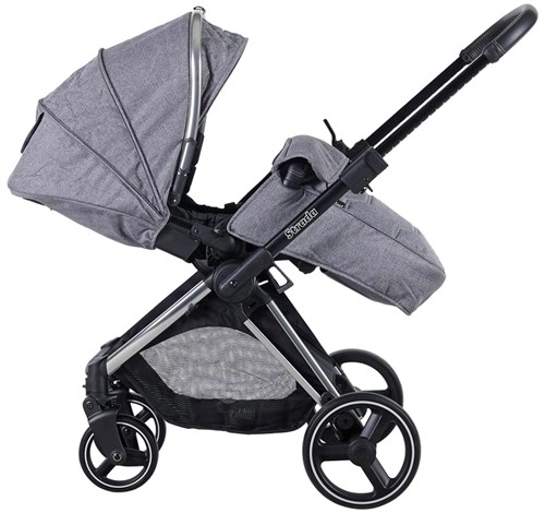 Prego Strada Travel Bebek Arabası Gri 2068