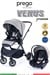 Prego Venüs Premium Travel Sistem Bebek Arabası Bej 2029