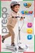 Prego Veyron Bluetoothlu Müzikli Işıklı Çocuk Scooter Bej K-660