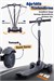 Prego Veyron  Bluetoothlu Müzikli Işıklı Çocuk Scooter Gri K-660