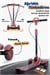 Prego Veyron Bluetoothlu Müzikli Işıklı Çocuk Scooter Kırmızı  K-660