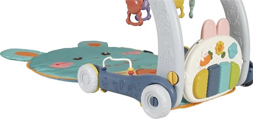 Prego Viola Piyanolu Oyun Halısı Yeşil 6051