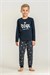 RolyPoly Erkek Çocuk Baskılı Pijama Takımı Lacivert RP3870-3
