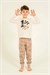 RolyPoly Erkek Çocuk Baskılı Pijama Takımı Ekru RP3875-3