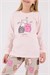 RolyPoly Kız Çocuk Alt Üst Takım Pembe RP3705-2