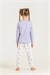 RolyPoly Kız Çocuk Baskılı Pijama Takımı Lila RP3912-3