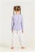 RolyPoly Kız Çocuk Baskılı Pijama Takımı Lila RP3912-3