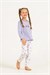 RolyPoly Kız Çocuk Baskılı Pijama Takımı Lila RP3912-3