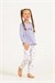 RolyPoly Kız Çocuk Baskılı Pijama Takımı Lila RP3912-3