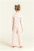 RolyPoly Kız Çocuk Gömlek Pijama Takımı Pudra RP3903-3