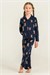 RolyPoly Kız Çocuk Winter Bear Gömlek Pijama Takımı Lacivert RP3919-3
