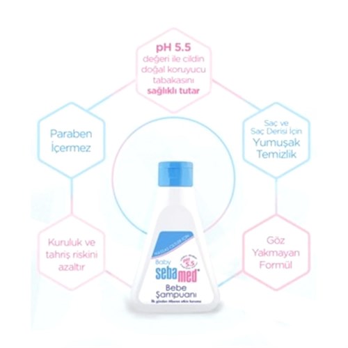Sebamed Bebek Şampuan 250 ml