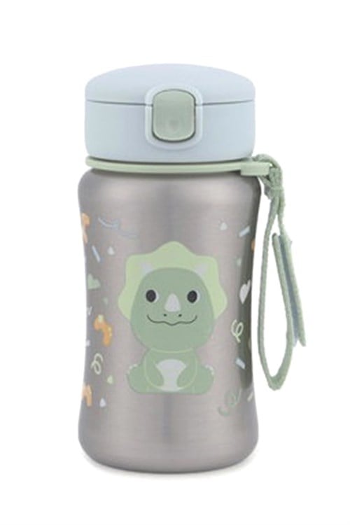 Skip Hop Besties Squad Pipetli Paslanmaz Çelik Suluk Dinozor 9U613510