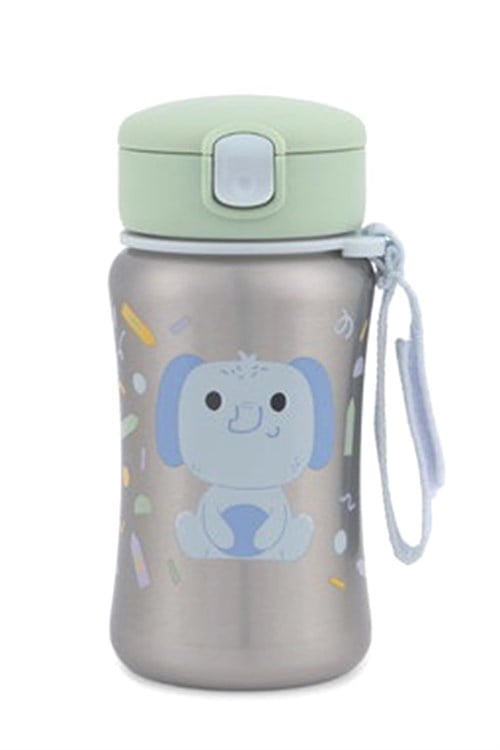 Skip Hop Besties Squad Pipetli Paslanmaz Çelik Suluk Fil 9V013710