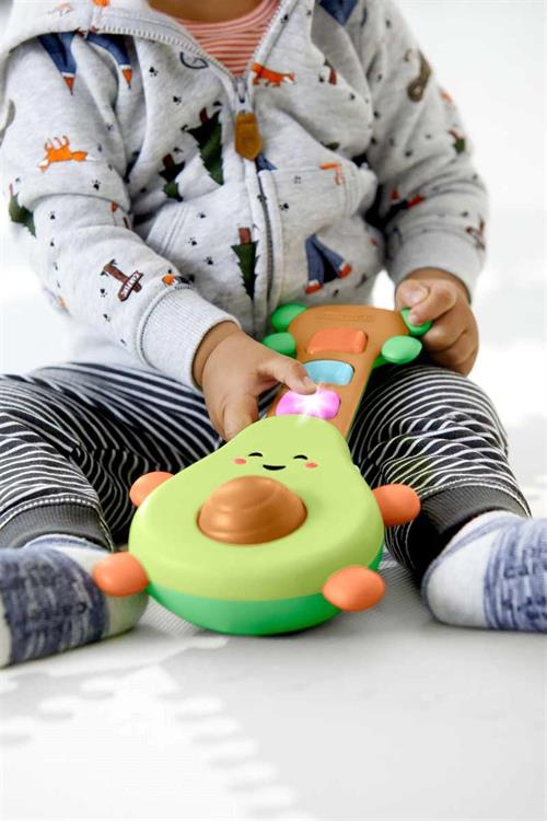 Skip Hop Farmstand Işıklı ve Sesli Oyuncak Avokado Gitar 305409