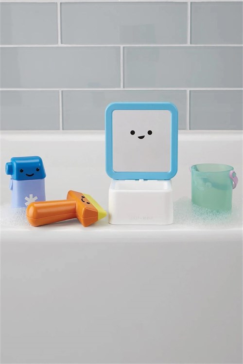 Skip Hop Fresh & Clean Mirror 4lü Banyo Oyuncak Seti 9T445010