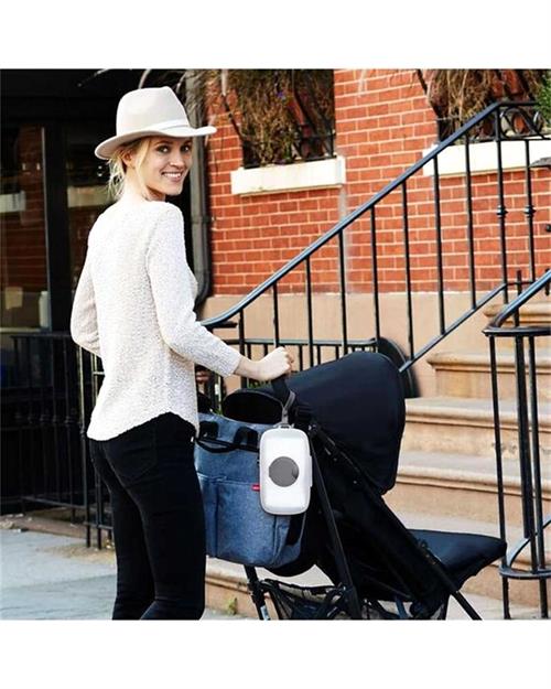 Skip Hop Grab&Go Mendil Kabı Gri 234151