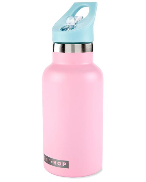 Skip Hop Spark Style Paslanmaz Çelik Stickerlı Suluk Pembe 9Q361110