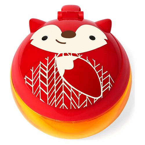 Skip Hop Zoo Çerez Kabı - Çatal Kaşık Tilki Set