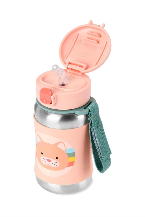 Skip Hop Zoo Paslanmaz Çelik Suluk Kedi 9S891810