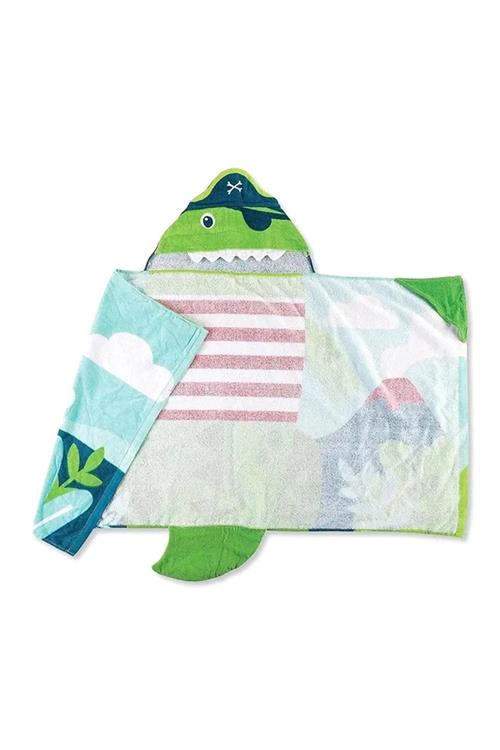 Stephen Joseph Erkek Çocuk Plaj Havlusu Dinozor Yeşil SJ100459A