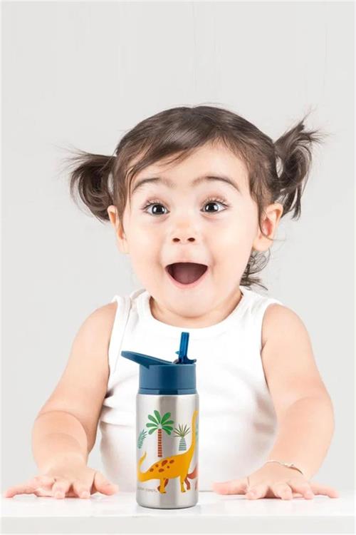 Stephen Joseph Pipetli Paslanmaz Çelik Suluk Dinozor SJ117559