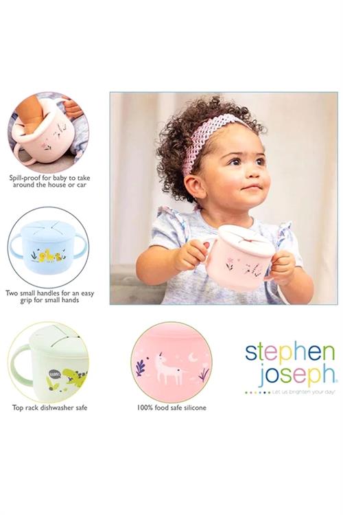 Stephen Joseph Silikon Atıştırma Kabı Unicorn SJ124921