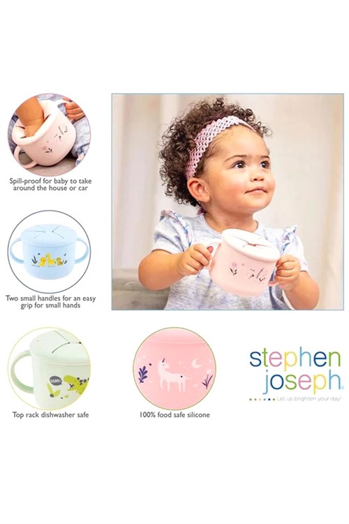 Stephen Joseph Silikon Atıştırma Kabı Unicorn SJ124921