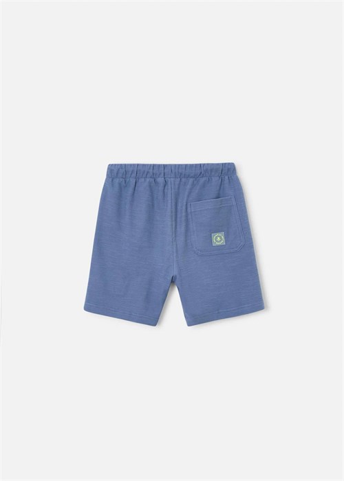 The Boston Kids Erkek Çocuk Basic Bermuda Şort Mavi 6223