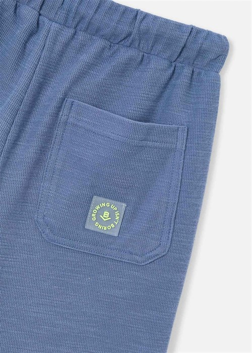 The Boston Kids Erkek Çocuk Basic Bermuda Şort Mavi 6223