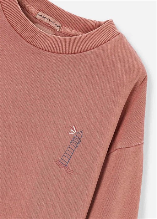 The Boston Kids Erkek Çocuk Baskılı Sweatshirt Tarçın 6423