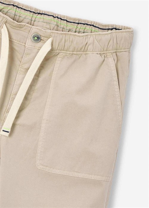 The Boston Kids Erkek Çocuk Gabardin Pantolon Bej 6574